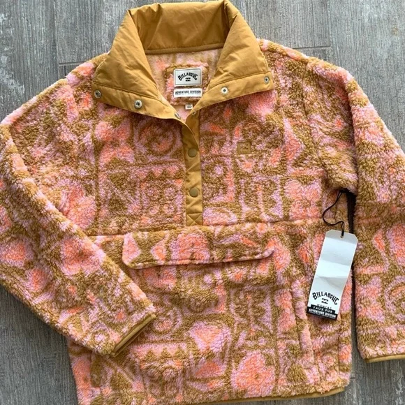 🔥🔥BILLABONG A/DIV SWITCHBACK PULLOVER FLEECE🔥🔥 - Main Image